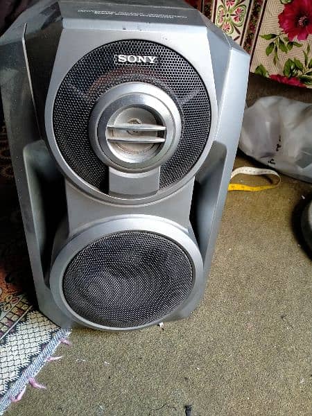 Sony hybrid dual woofer speaker 3