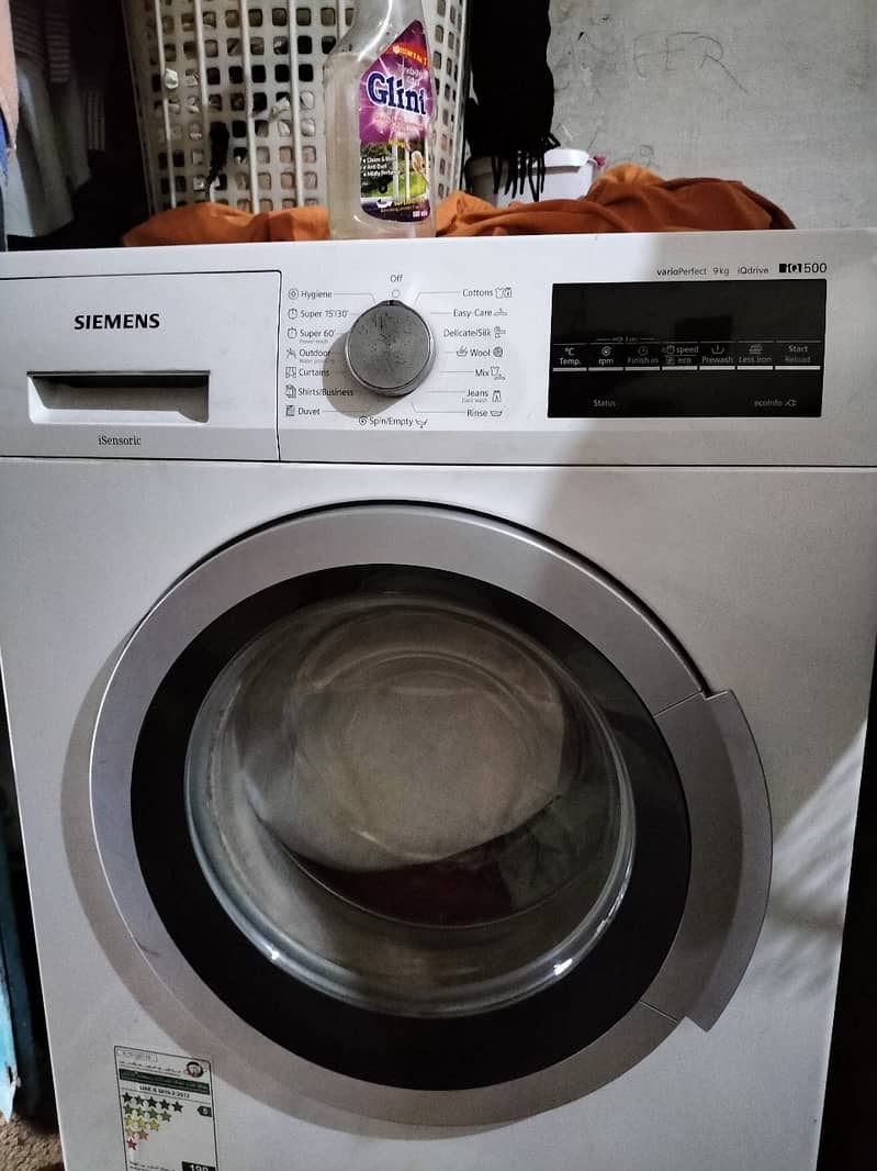 Siemens iQ500 WM14TS80GC Washing Machine 9kg 2