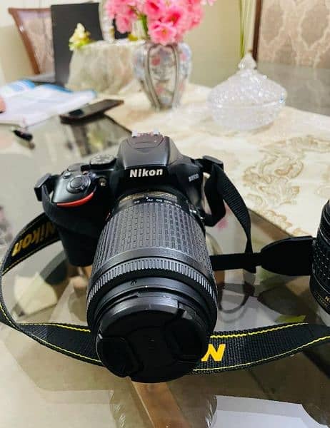 Nikon D3500 with zoom lens 2