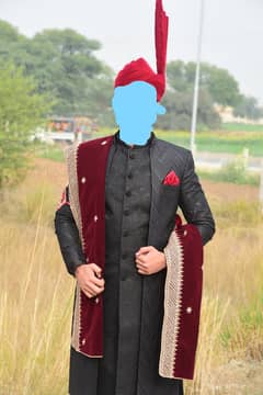 Groom Sherwani Like brand New Standard Size