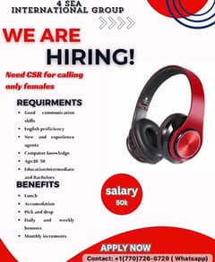 we are hiring csr