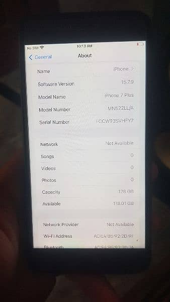 iphone 7 plus 128gb pta approve total k using main no fault 1