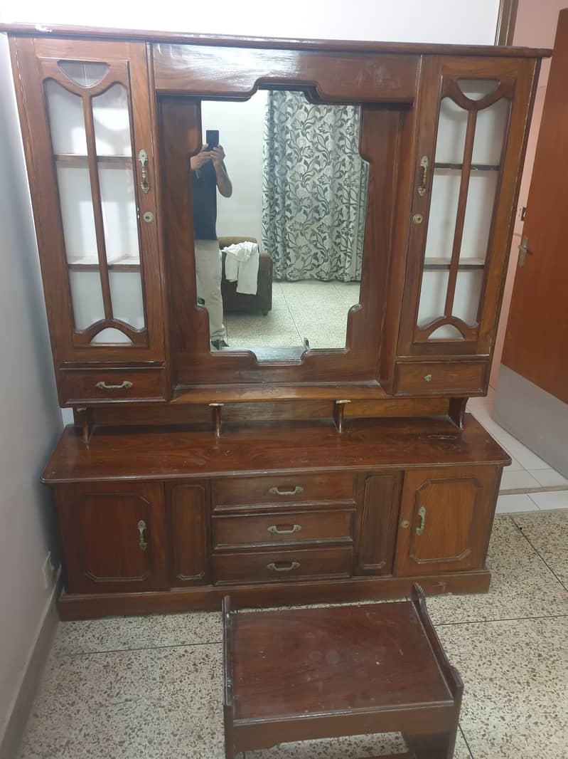 Dressing table  sheesham wood 0