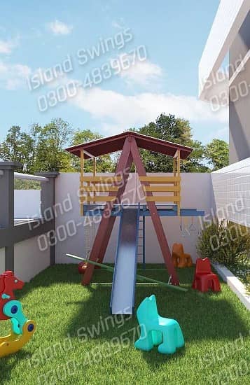 SWINGS | SLIDES | KIDS PLAY LAND | JHOLAY | KIDS RIDES |CLIMBING WALL 4