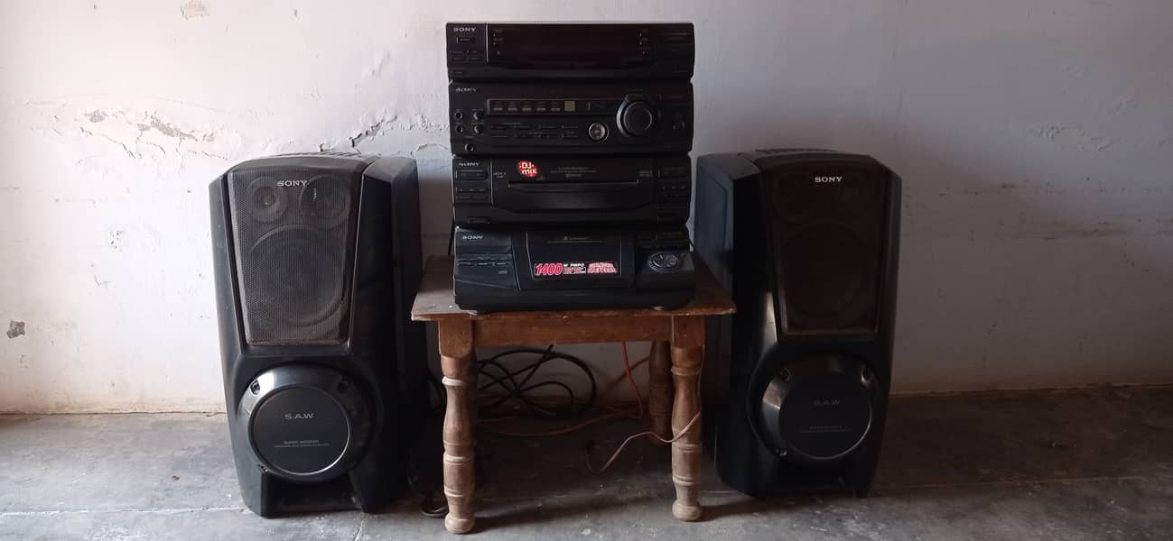 Sony orignal sound system - speaker with amplifier 1