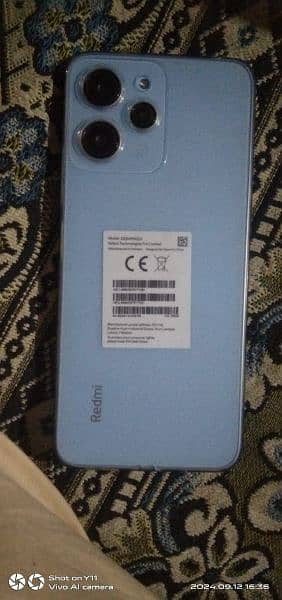 urgent sell redmi 12 condition 10/10 8+4/256 only 27 day used 3