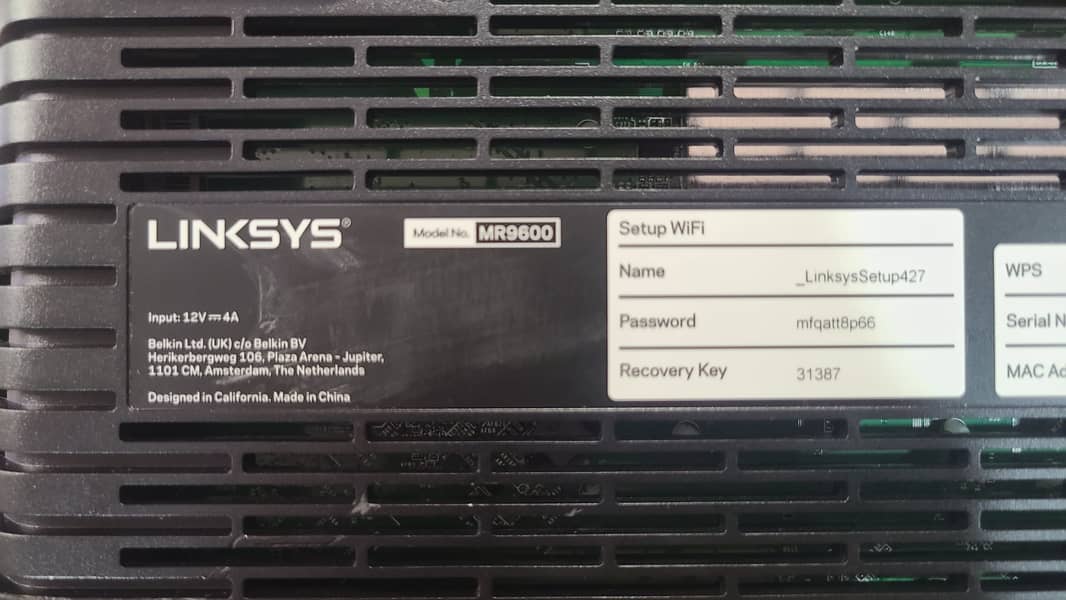 WiFi 6 Router Linksys MR9600 Dual-Band Mesh AX6000 (With Box) 17