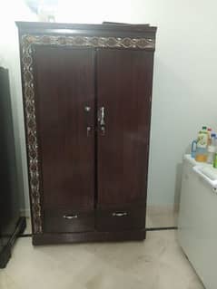 2door wooden cupboard