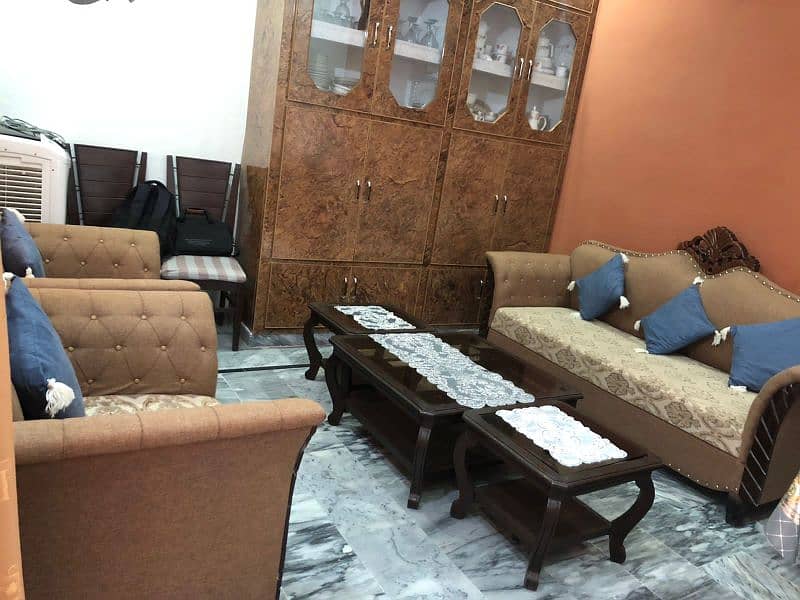 sofa set brown color 5