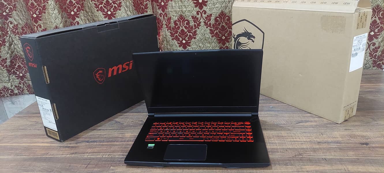 MSI Gaming Laptop RTX 3050 graphic card/Workstation 5