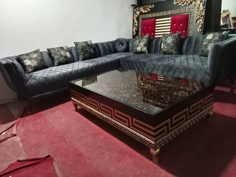 sofa set | L shape sofa | seven seater | Poshish sofa | Luxury sofa 1