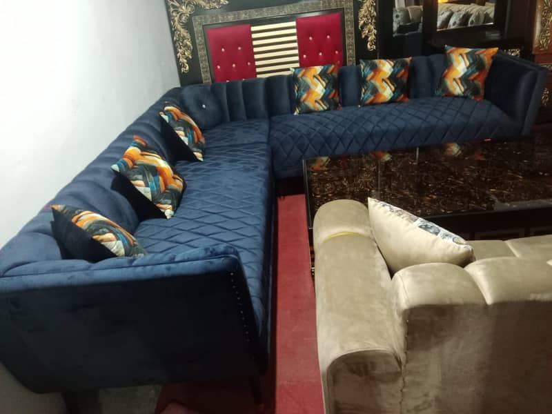 sofa set | L shape sofa | seven seater | Poshish sofa | Luxury sofa 2