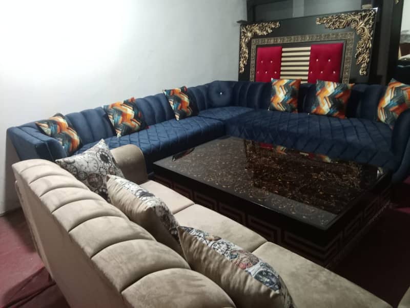 sofa set | L shape sofa | seven seater | Poshish sofa | Luxury sofa 9