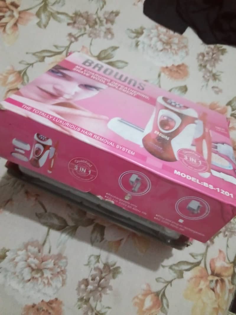 3 in 1 Browns female hair removal machine 2