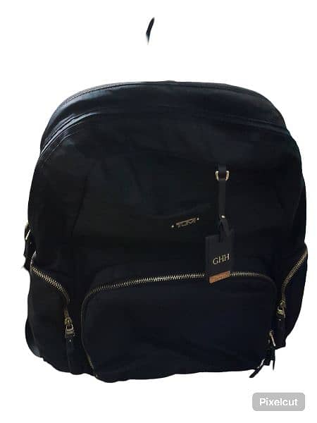 Black Tumi backpack! Worn but has a lot of life left! 2