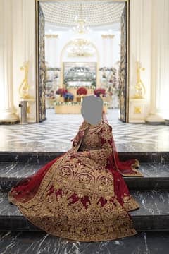 bridal dress/Brial Maxi/ Walima Maxi / Wedding Dress