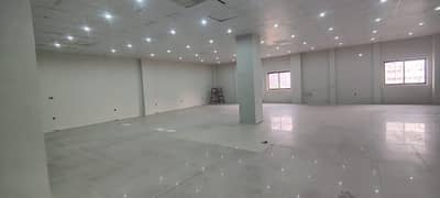 4 marla hall for rent in main road johar town near akbar chok starting fly over