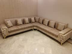 L shape sofa / 7 Seater sofa / Living room sofa / Sofa set