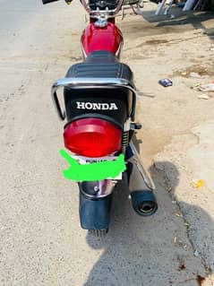 CG Honda 125 bike red colour am selling