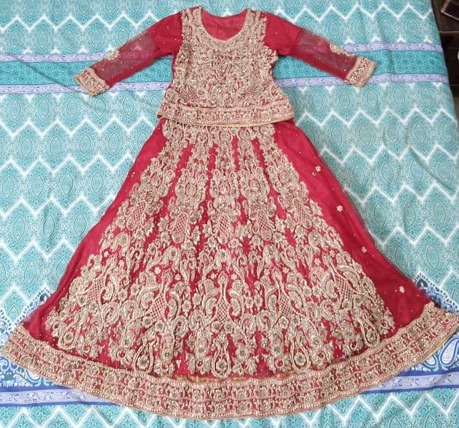 Red Lehenga Dress 1