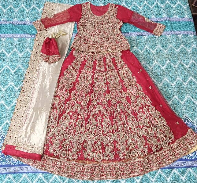 Red Lehenga Dress 5