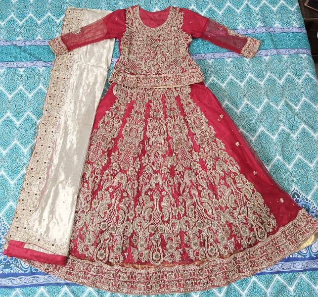 Red Lehenga Dress 7