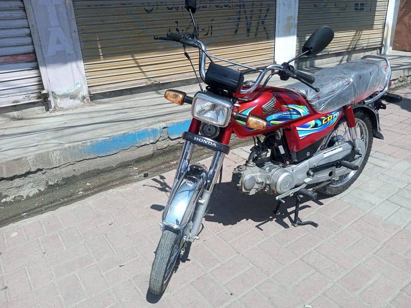 Honda 70 Model 2023/24 Rawalpindi Number 19