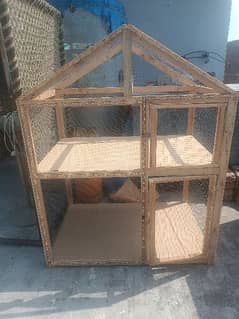 Hen and birds cage 0