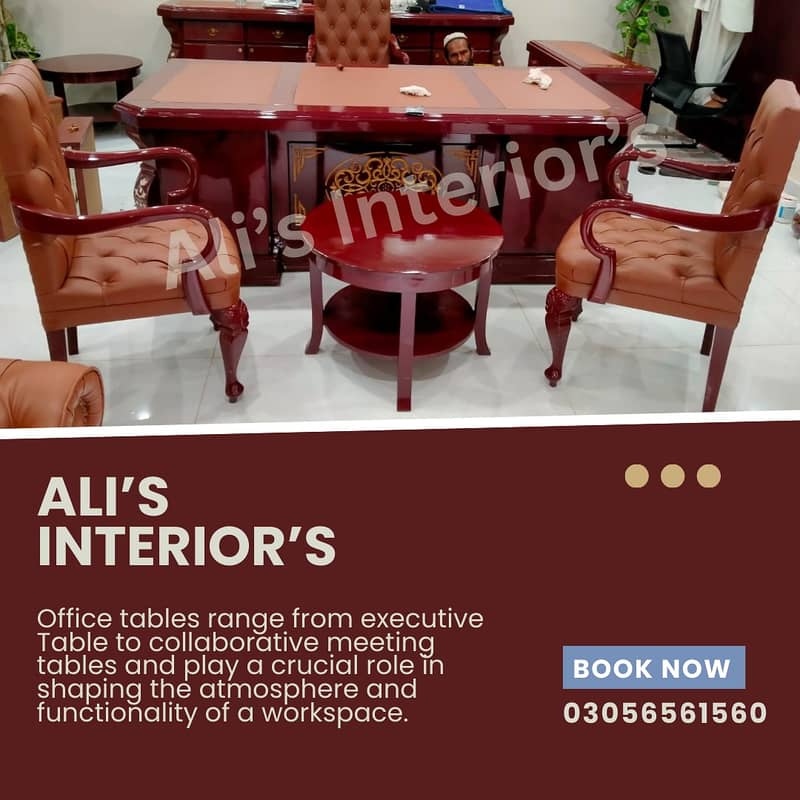 Office table/office chairs/office Furniture/Executive Table 5