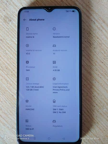 realme 6i (4, 128) 1