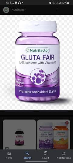 Gluta Fair by Nutrifactor products 0