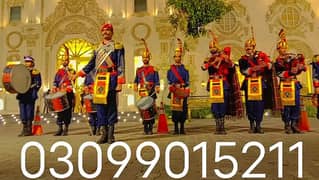 Fauji Band Baja/Dhol for mendi & barat event/Pipe band/foji band baj