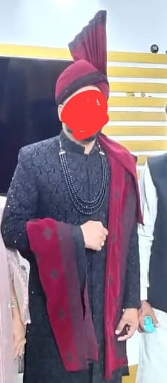 black sherwani 0