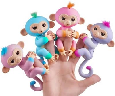 Fingerlings Monkey unicorn and dinosaur