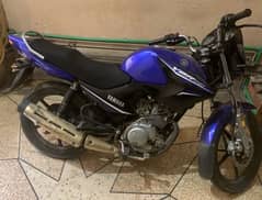 yamaha ybr 2022 model blue colour