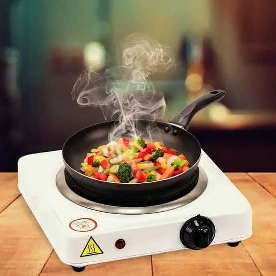 cooking, Hot Plate heat up in just 2 mins, Easy to clean, 1000W, elect 2