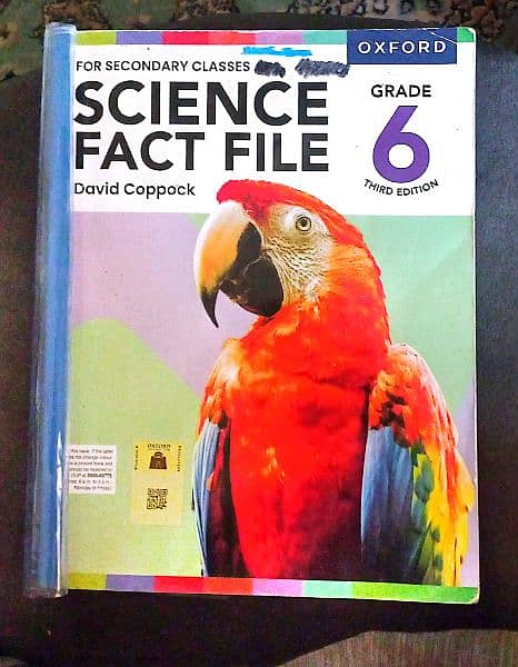 Oxford Science fact file for class 6 third edition by david coppock 0