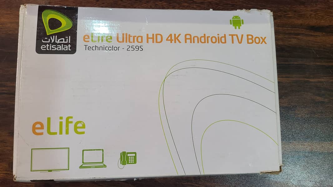 Android Tv Box | Etisalat Tv Box | With 500GB Storage (Box Pack) 9