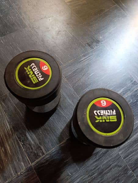 dumbbell 6 kg kg pair 1