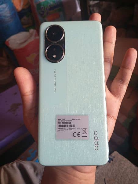 oppo a58 one month use but like new condition 2