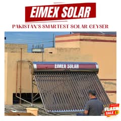 Hybrid Solar Geyser: 20-Year Lifespan with Solar + Electric Heater 0