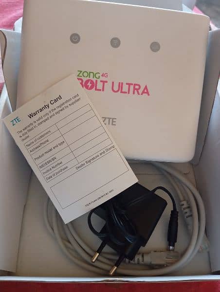 ZONG BOLT ULTRA ZTE 4G 2