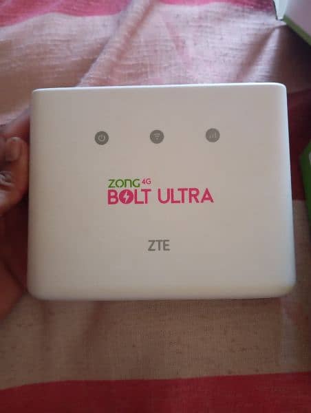 ZONG BOLT ULTRA ZTE 4G 5