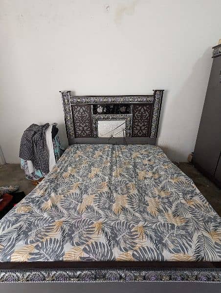 double bed With Mattress 1