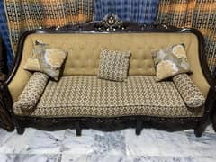 7 Seater Itaali Wood Sofa