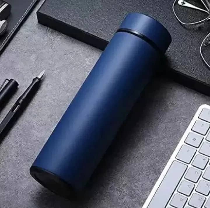 Temperature Display Vacuum Insulated Water Bottle 500ML Smart Sport B 2