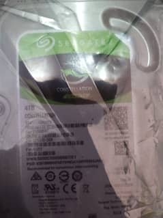 4TB Hardrive Brand New Seagate 0