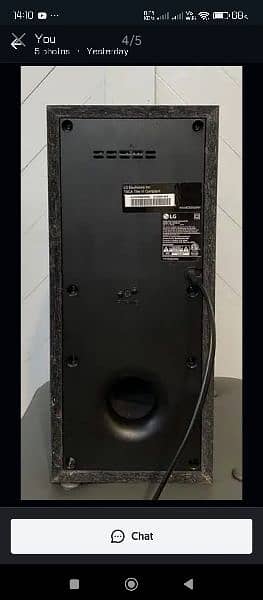 LG wireless active subwoofer (Bose Samsung Yamaha Denon Sony) 3