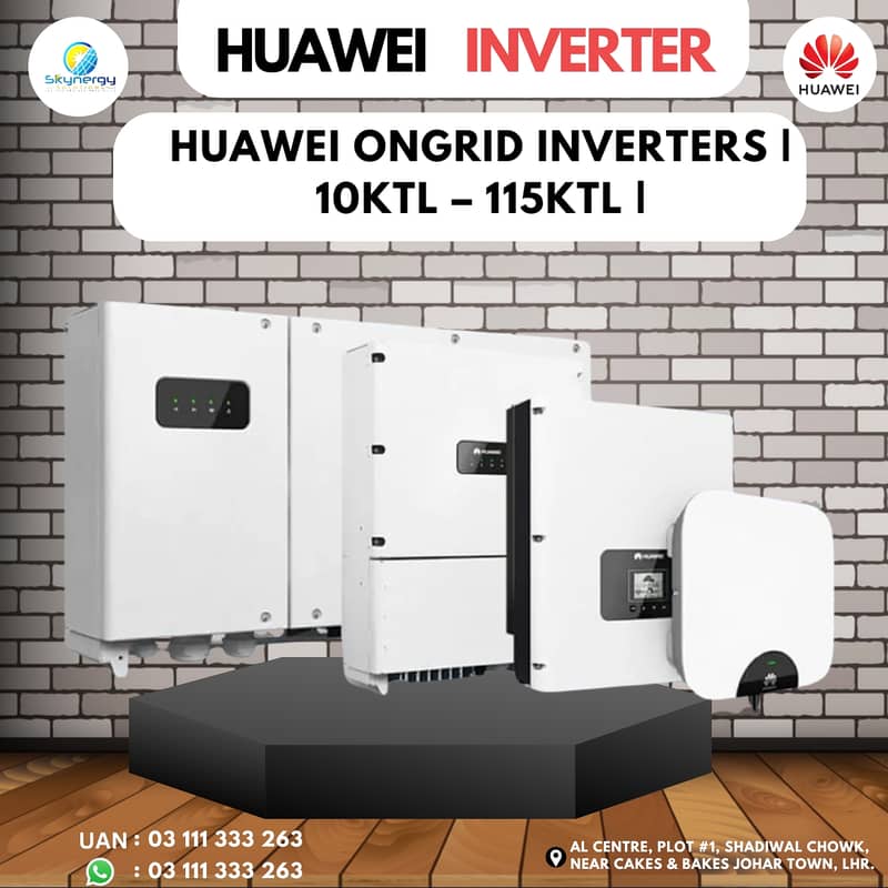 Huawei Ongrid Inverters | 10ktl – 115KTL | Solar Inverter |inverter 0