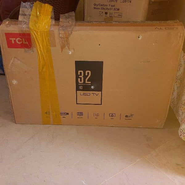 LED T. V for Sale  T. C. L LED 32" 4